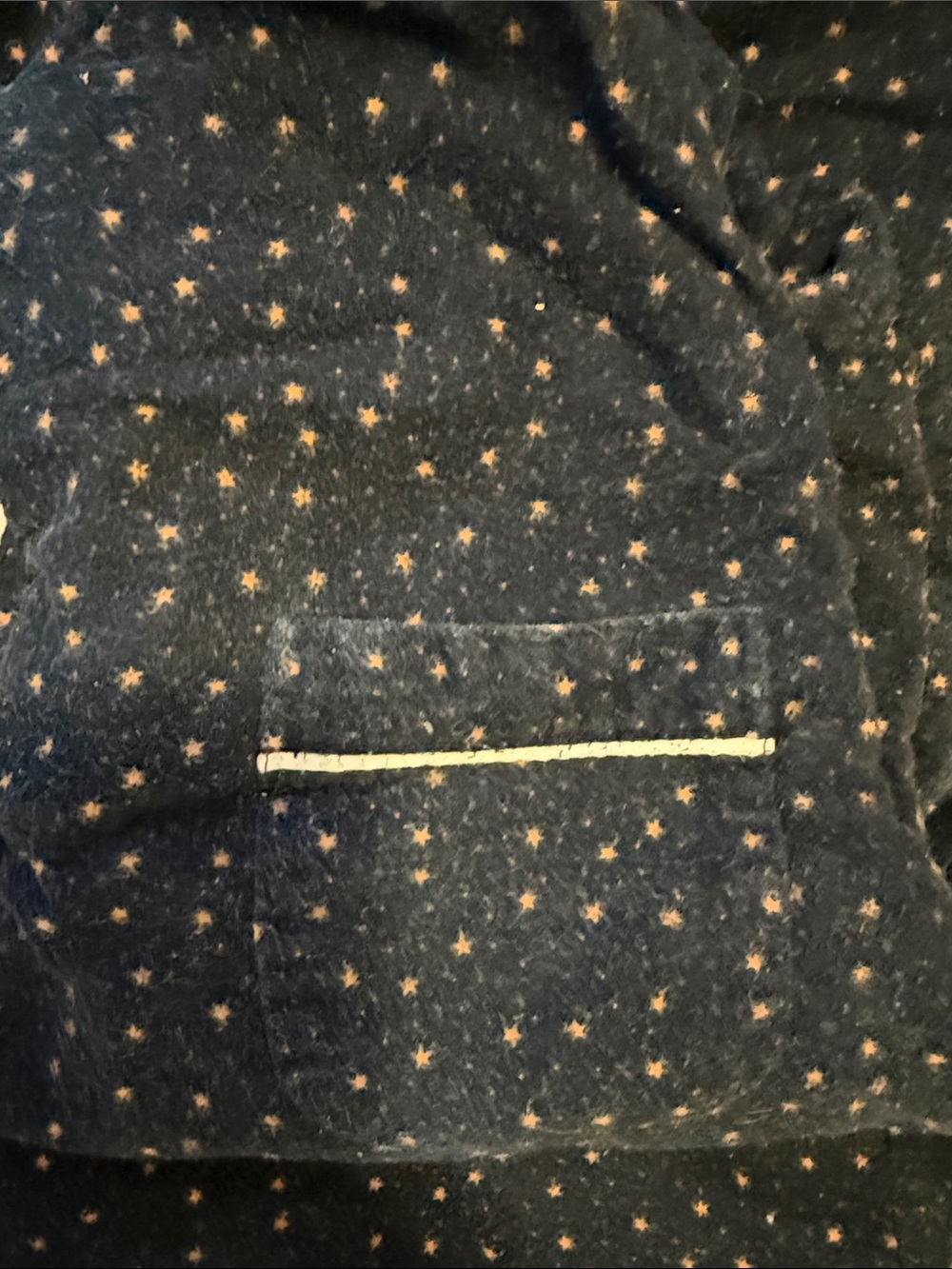 Tony & Candice Navy Star pajamas